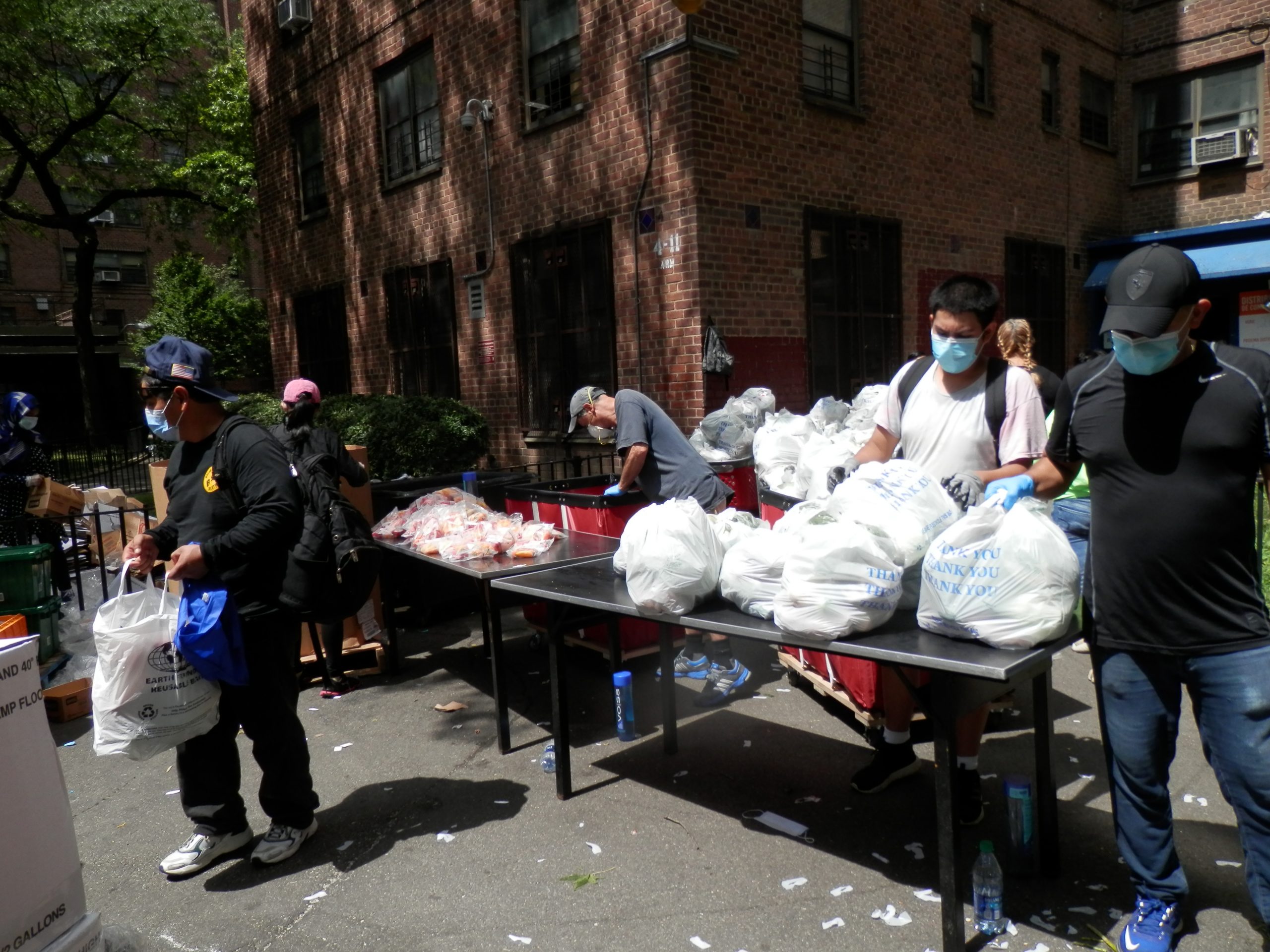 La Jornada NY Food Pantry La Jornada Food Pantry, Queens, NY