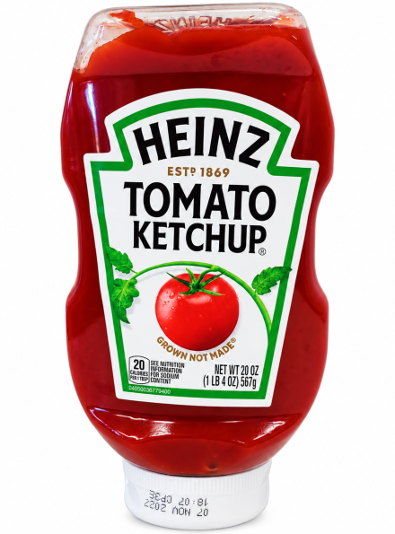 HEINZ KETCHUP EASY SQUEEZE 20Z