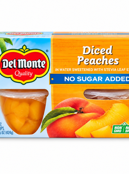 DEL MONTE FRT NATURAL SLICED PEACHES 15Z